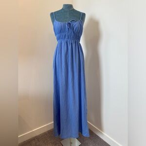 Blue H&M maxi dress
